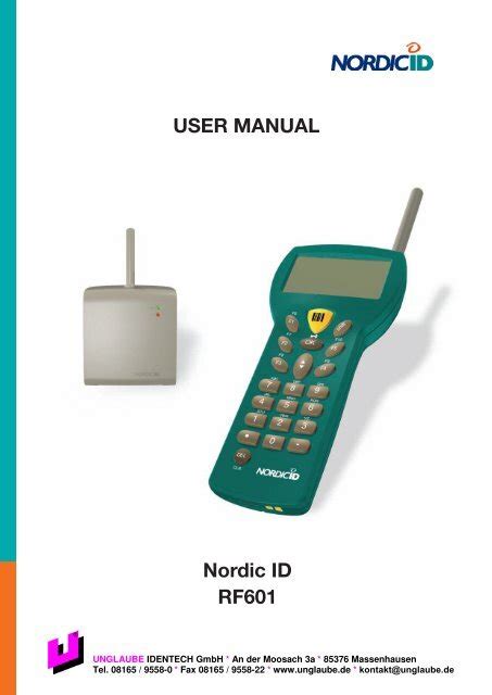 nordic id rf configurator download|NORDIC ID RF601 USER MANUAL Pdf Download.